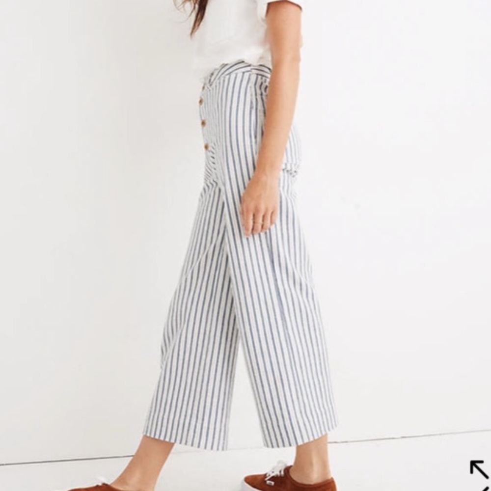 Emma wide leg cropped